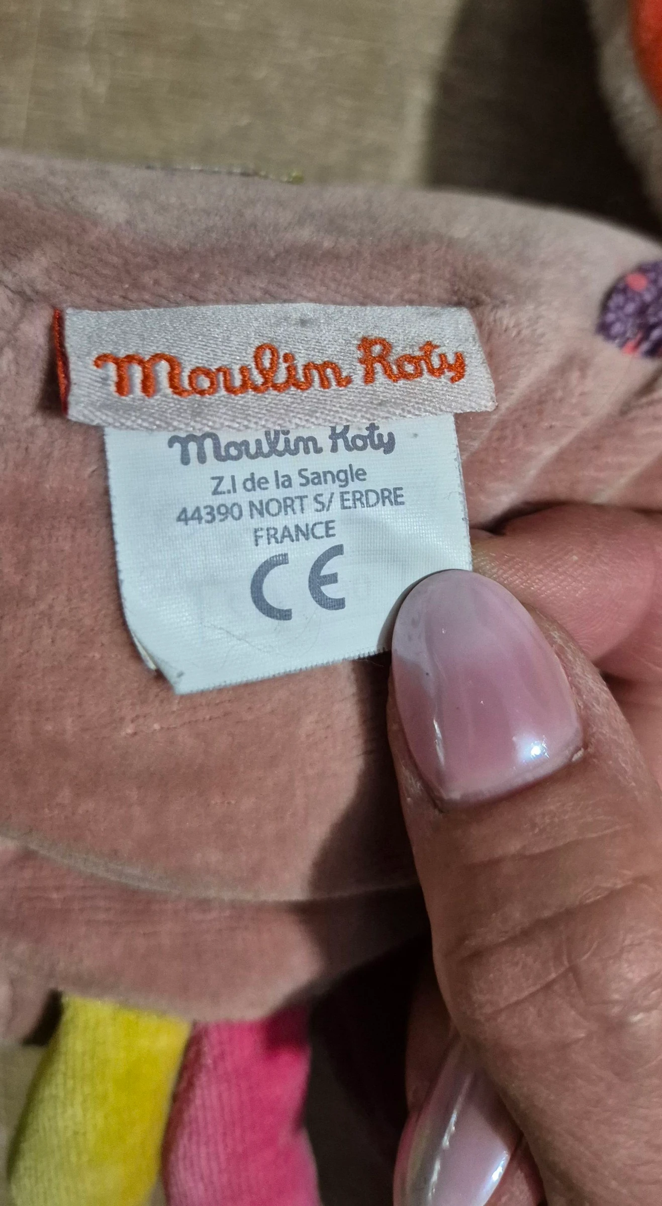 Doudou poule Madame Pivoine – photo 7